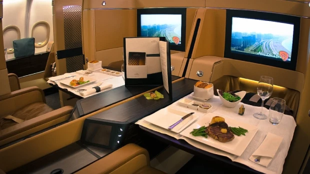 First class suite cabin