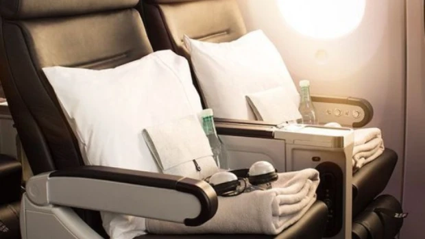 Premium economy cabin
