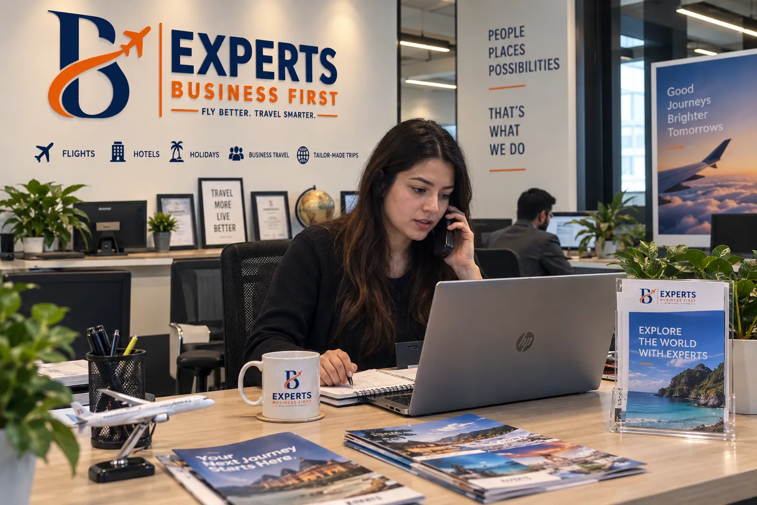 Experts Business First travel consultant