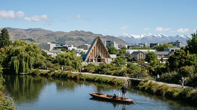 Christchurch — business class from the UK